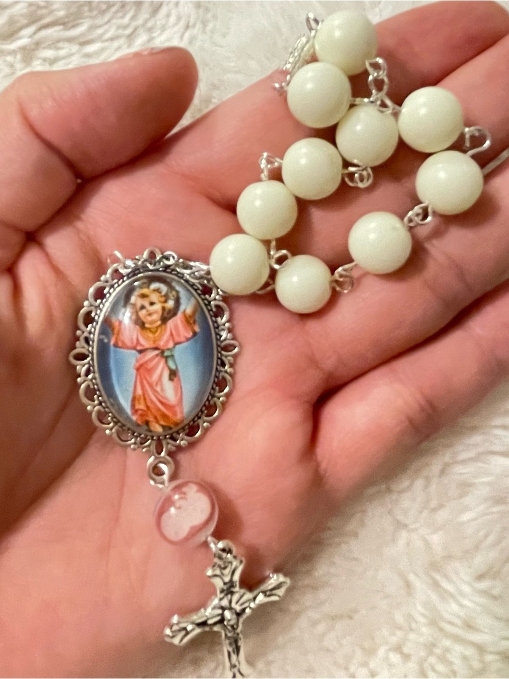 pro-life car rosary feat. divine child of jesus
